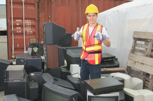 Secure data disposal during office clearance